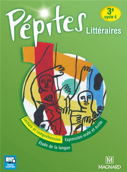 Pépites littéraires 3e (2019) - Manuel élève