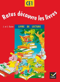 Ratus découvre les livres - CE1 - méthode de lecture - livre de l'élève (édition 1995)