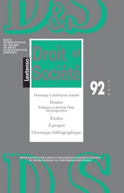 Politique et droit de l'Etat en perspectives