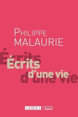 Philippe malaurie, écrits d'une vie