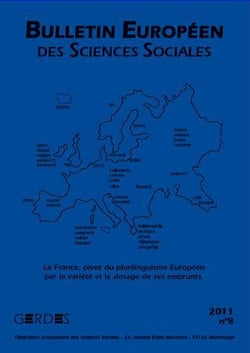 Bulletin européen des sciences sociales t.8