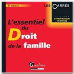 L'essentiel du droit de la famille (9e édition)