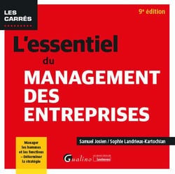 L'essentiel du management des entreprises : manager les hommes et les fonctions - determiner la stratégie (9e édition)