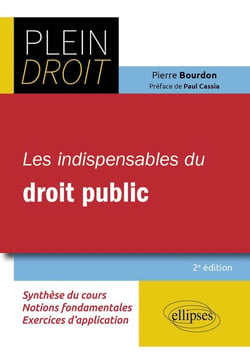 Plein Droit : les indispensables du droit public (2e édition)