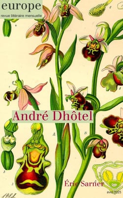 Revue Europe n.1152 : André Dhôtel - Éric Sarnier