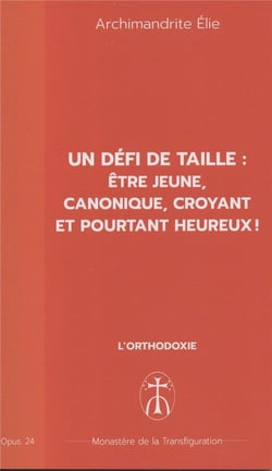 Un défi de taille : Être jeune, canonique, croyant et pourtant heureux : Opus. 24