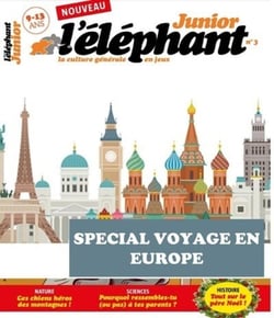 L'éléphant junior n.6 : le voyage en Europe de Rifax et Rafix