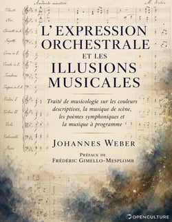 L'expression orchestrale et les illusions musicales : Traité de musicologie sur les couleurs descriptives, la musique de scène, les poèmes symphoniques et la musique à programme