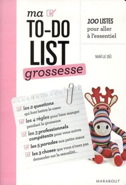 To do list grossesse