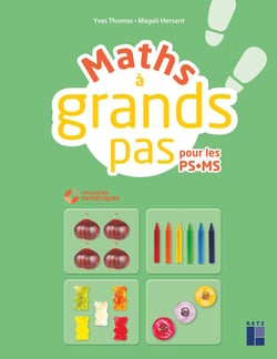Maths à grands pas - pour les PS et MS (édition 2019)