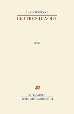 Lettres d'août