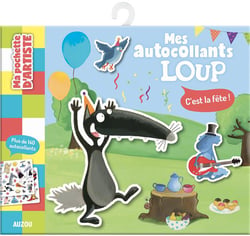 Ma pochette d'autocollants Loup - C'est la fête