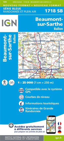 1718Sb Beaumont-Sur-Sarthe/Ballon