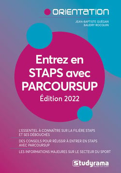 Entrez en STAPS avec Parcoursup : comment réussir ? (édition 2021/2022)