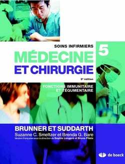 Soins infirmiers en médecine et chirurgie Tome 5 - fonctions immunitaire et tegumentaire (3e édition)