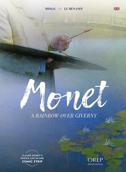 Monet - un arc-en-ciel sur giverny