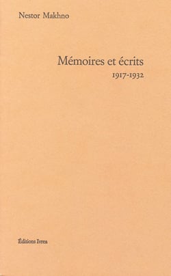 Mémoires et écrits (1917-1932)