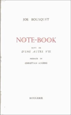 Note-book suivi de d'une autre vie