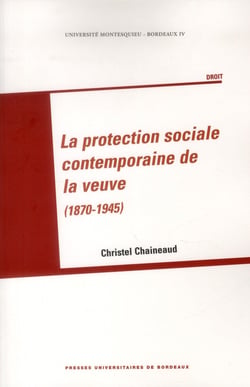 Protection sociale de la veuve (1870-1945)