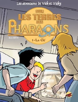 Les aventures de Vick et Vicky Tome 11 : sur les terres des pharaons Tome 1 - la clé