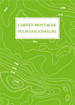 Carnet montagne pour randonneurs