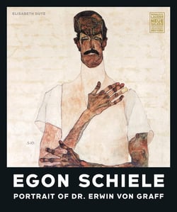 Egon Schiele : Portrait of Dr. Erwin Von Graff