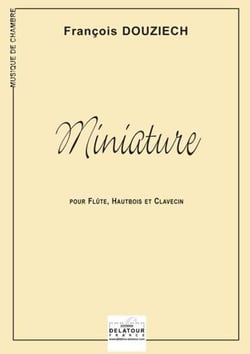 Miniature pour flûte, hautbois et clavecin