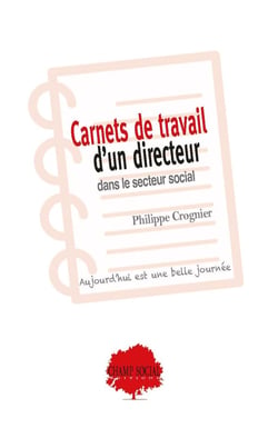 Les carnets de travail d'un directeur général d'un organisme de formation de travailleurs sociaux : aujourd'hui est une belle journée