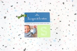 Les signes de la nature - imagier de langue des signes avec bebe