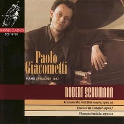 Schumann : Humoreske in B Flat Major - Toccata in C Major - Phantasiestücke