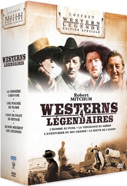 Robert Mitchum - 4 westerns légendaires : L'Homme au Fusil + La Vengeance du Shérif + La Route de l'Ouest + L'Aventurier du Rio Grande