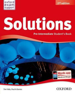 Solutions 2nd edition pre-intermediate: student's book