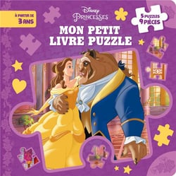 Disney Princesses : mon petit livre puzzle