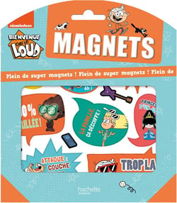 Bienvenue chez les loud - pochette magnets