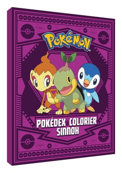 Pokémon : Pokédex à colorier Sinnoh