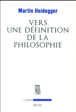 Vers une définition de la philosophie