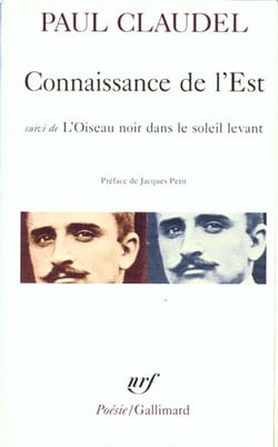 Connaissance de l'Est - l'oiseau noir dans le soleil levant