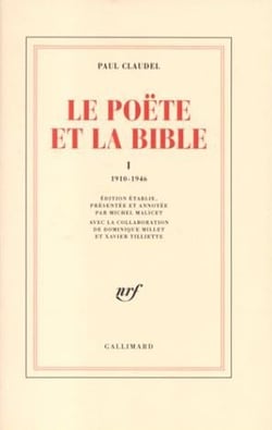 Le poète et la Bible Tome 1