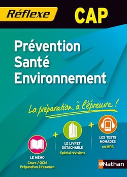 Mémos réflexes Tome 15 : prévention santé environnement CAP