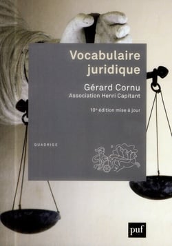 Vocabulaire juridique (10e édition)