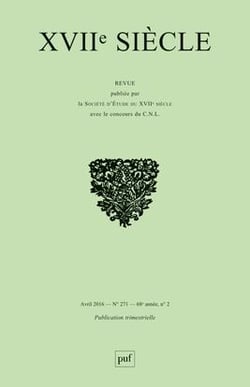 Revue XVIIe siècle n.271