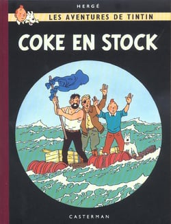 Les aventures de Tintin Tome 19 : coke en stock