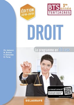 Droit 1re année BTS (2018) - Pochette élève