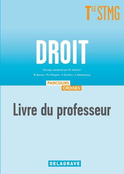 Parcours croisés : droit - terminale STMG - livre du professeur (édition 2020)