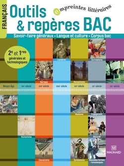 Empreintes littéraires : français 2de et 1res générales et technologiques - outils et repères bac
