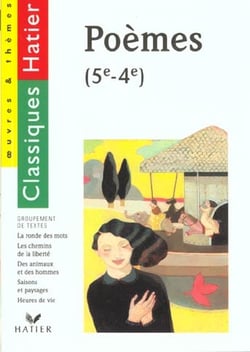 Recueil de poemes - 5e-4e
