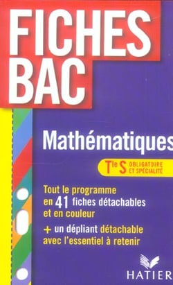 Fiches bac Tome 8 : OBLIGATOIRE ET SPECIALITE
