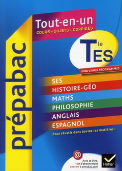 Prépabac Tout-en-un Tle ES