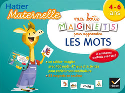 Hatier maternelle - ma boîte magnets pour apprendre les mots