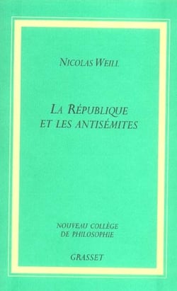LA REPUBLIQUE ET LES ANTISEMITES